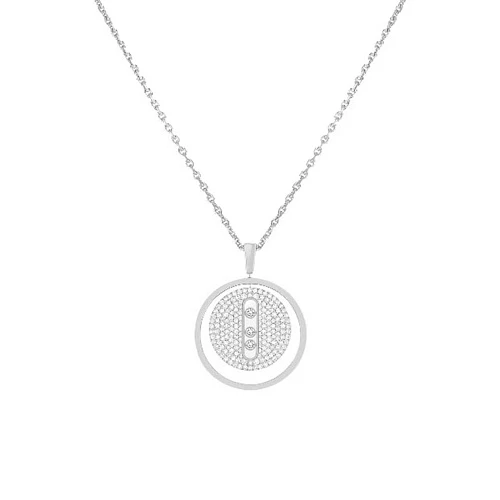 Украшение Messika  Подвеска Lucky Move Mm Pavé  07395-WG 