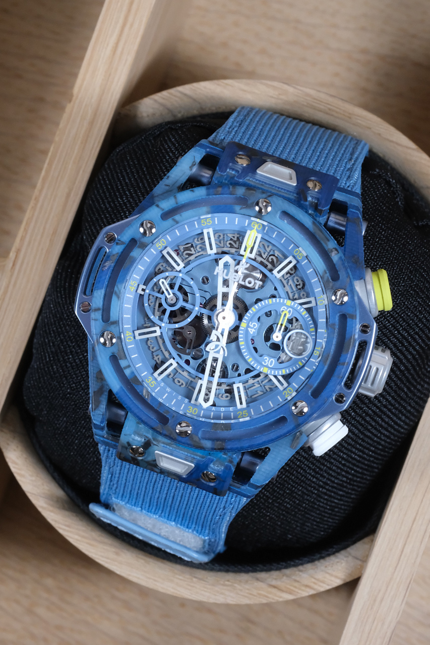 Часы Hublot  BIG BANG UNICO NOVAK DJOKOVIC  441.QKB.5120.NR.DJO24