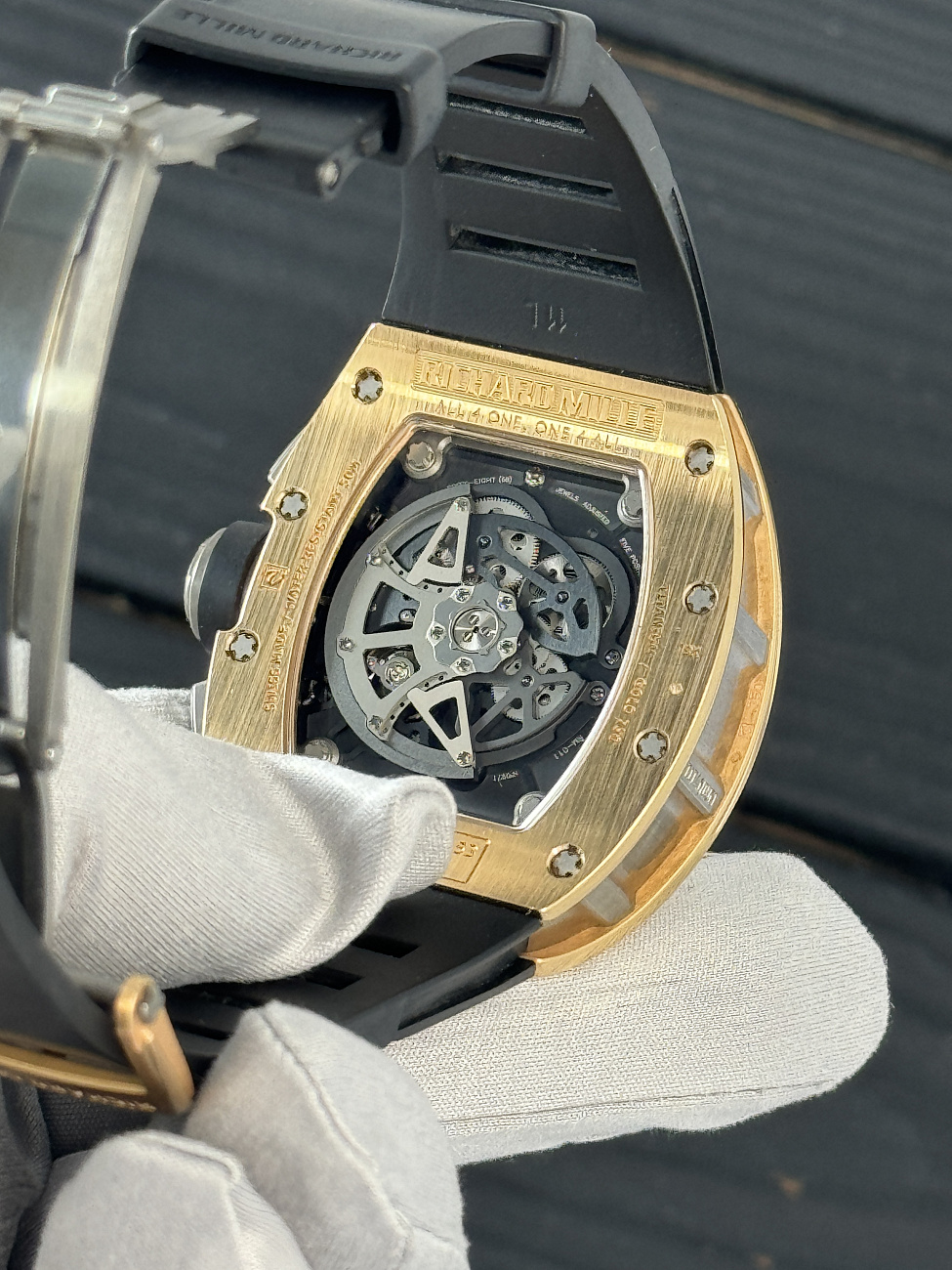 Часы Richard Mille  Rm11 Felipe Massa Rose Gold Titanium  RM011 RG Ti