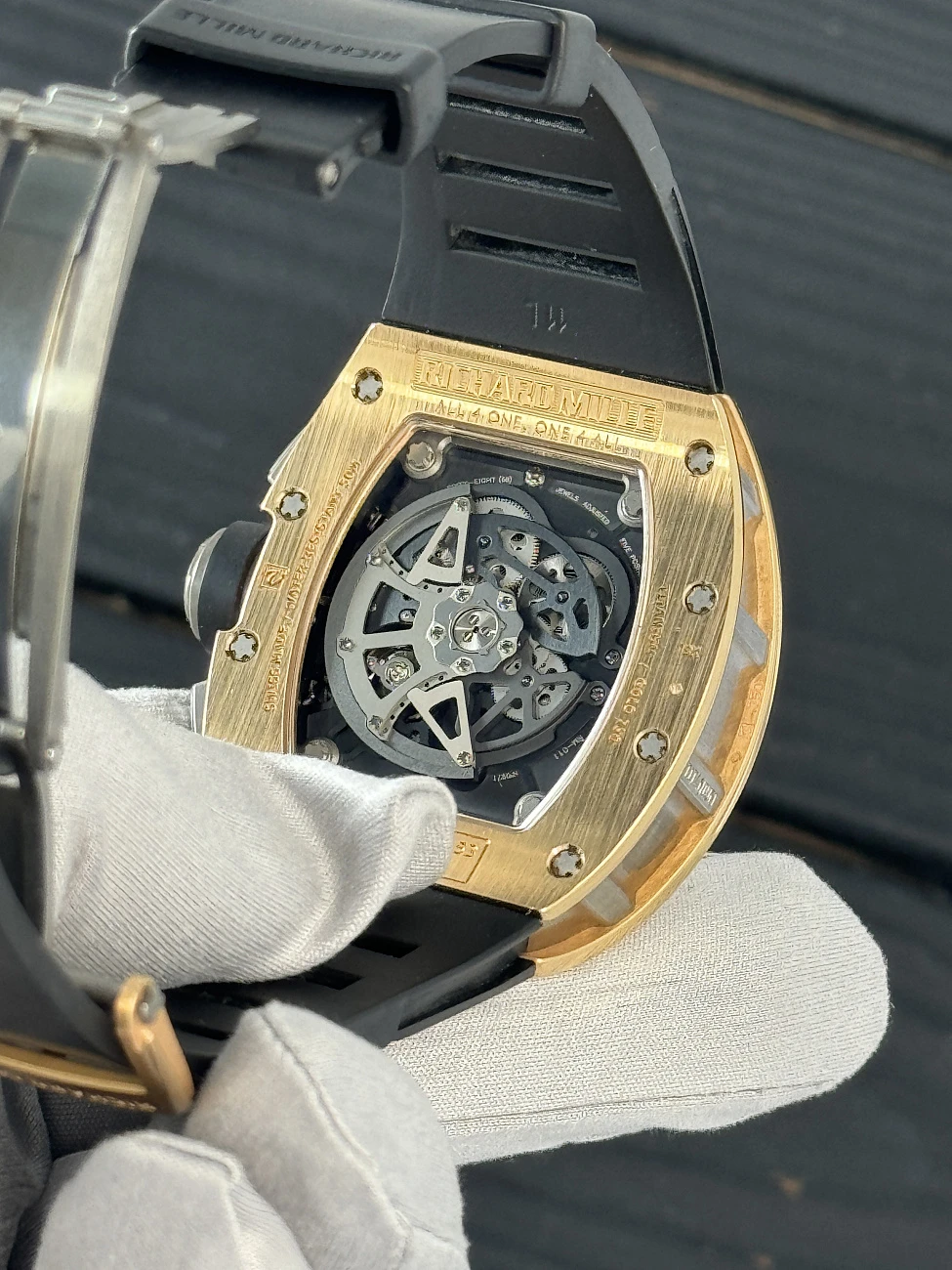 Часы Richard Mille  RM11 Felipe Massa Rose Gold Titanium  RM011 RG Ti