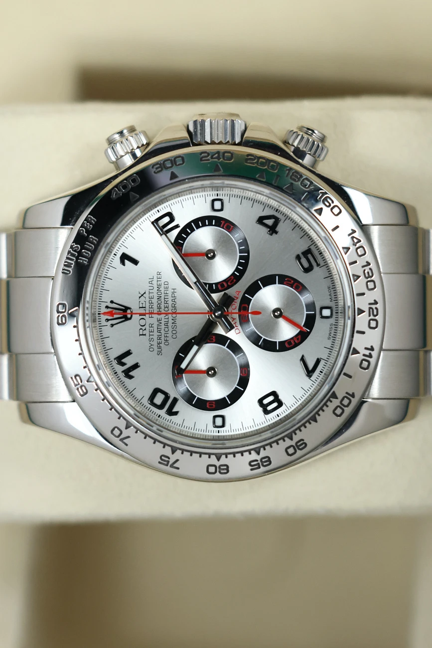 Часы Rolex  Cosmograph Daytona White Gold Racing Dial  116509