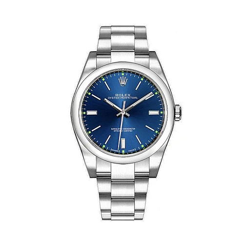 Часы Rolex  Oyster Perpetual 39Mm Blue Dial  114300