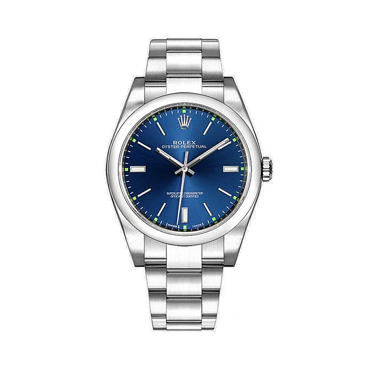 Часы Rolex  Oyster Perpetual 39Mm Blue Dial  114300
