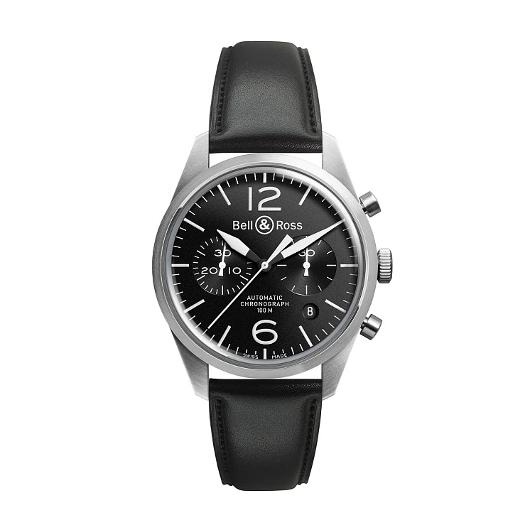 Часы Bell &amp; Ross  Vintage Chronograph Br 126 Sport  BRV126-BL-BE/SCA