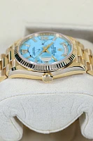Часы Rolex  Day-Date 36Mm Yellow Gold Turquoise Dial  128238