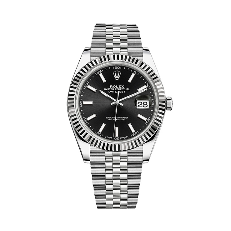 Часы Rolex  Datejust 41Mm Black Dial 2021  126334