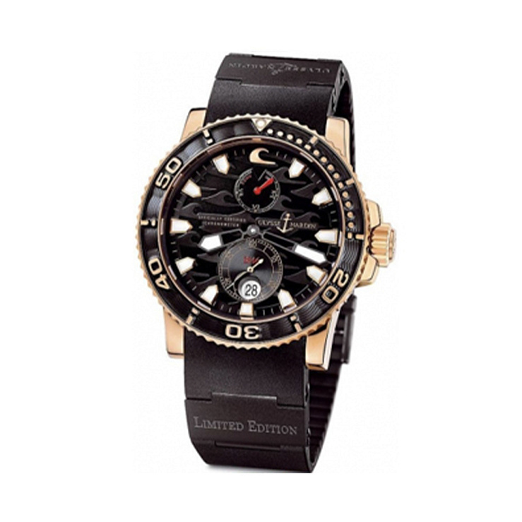Часы Ulysse N  Maxi Marine Diver Black Surf  266-37LE-3B