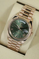 Часы Rolex  Day-Date Rose Gold Olive Dial  228235