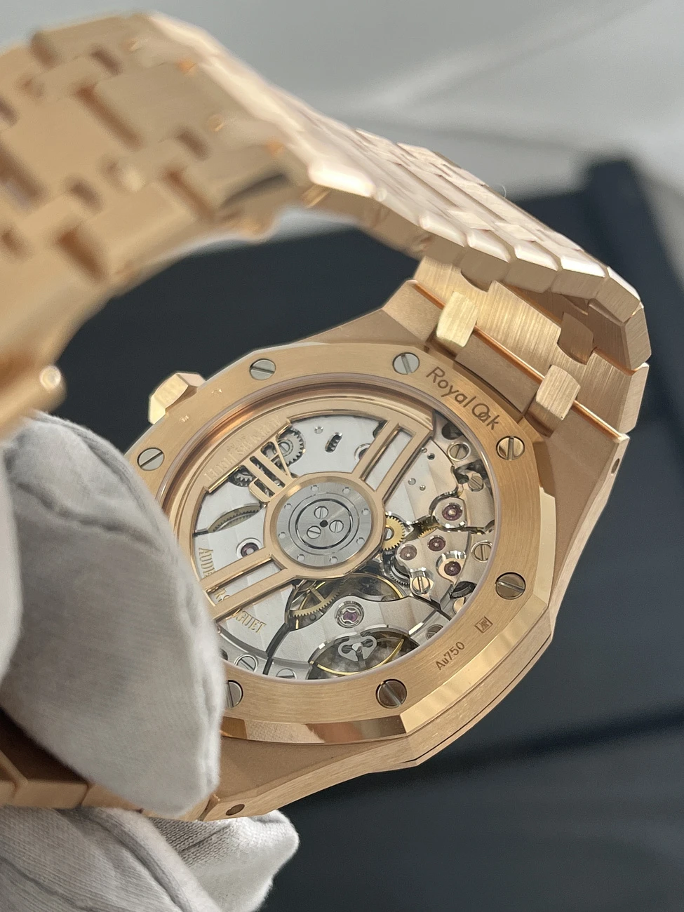 Часы Audemars Piguet  Royal Oak Selfwinding Rose Gold Blue Dial  15510OR.OO.D315CR.03