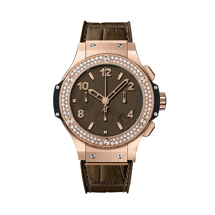 Часы Hublot  Big Bang Diamonds Cappucino 41Mm  342.PC.5490.LR.1104