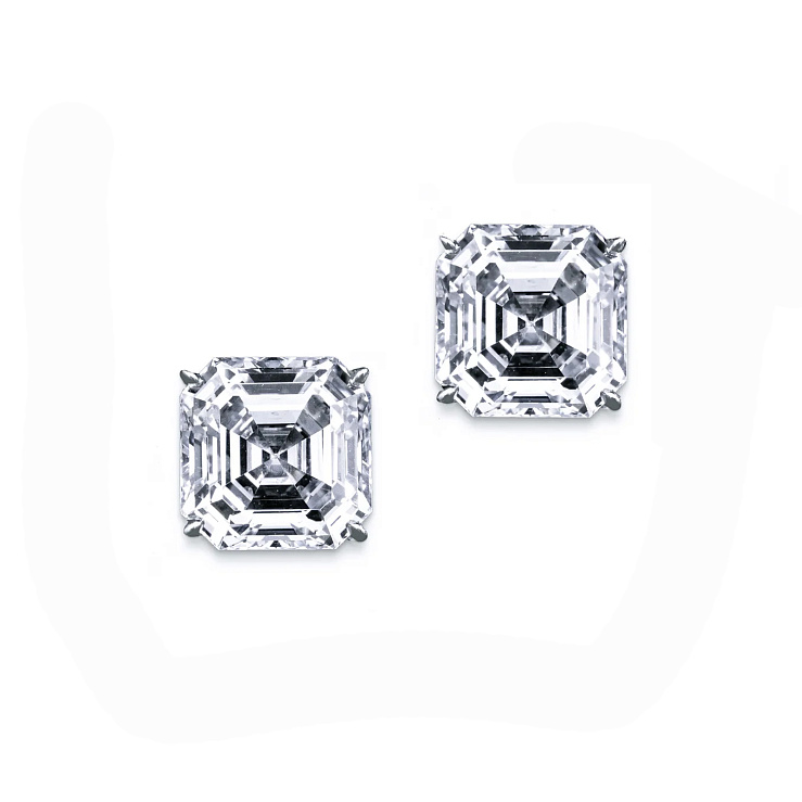 Украшение NO NAME  Серьги С Бриллиантами 1,01/1,02 Ct. G/Vs2   