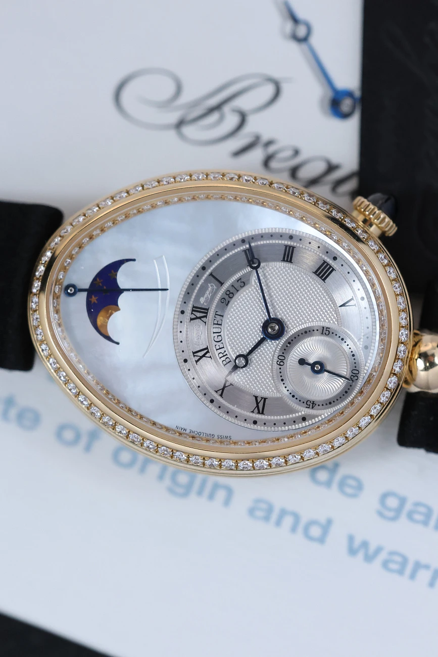 Часы Breguet  Reine De Naples Yellow Gold Mop  8908BA