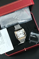 Часы Cartier  Santos De Cartier Steel Yellow Gold  W2SA0009