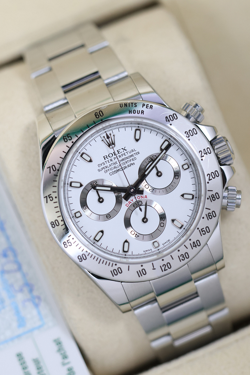Часы Rolex  Cosmograph Daytona APH White Dial  116520
