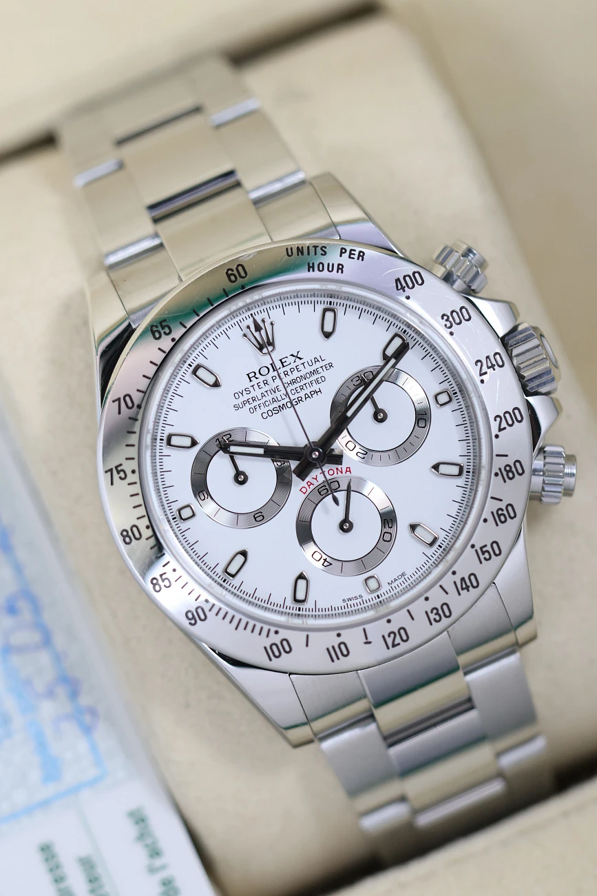 Часы Rolex  Cosmograph Daytona APH White Dial  116520