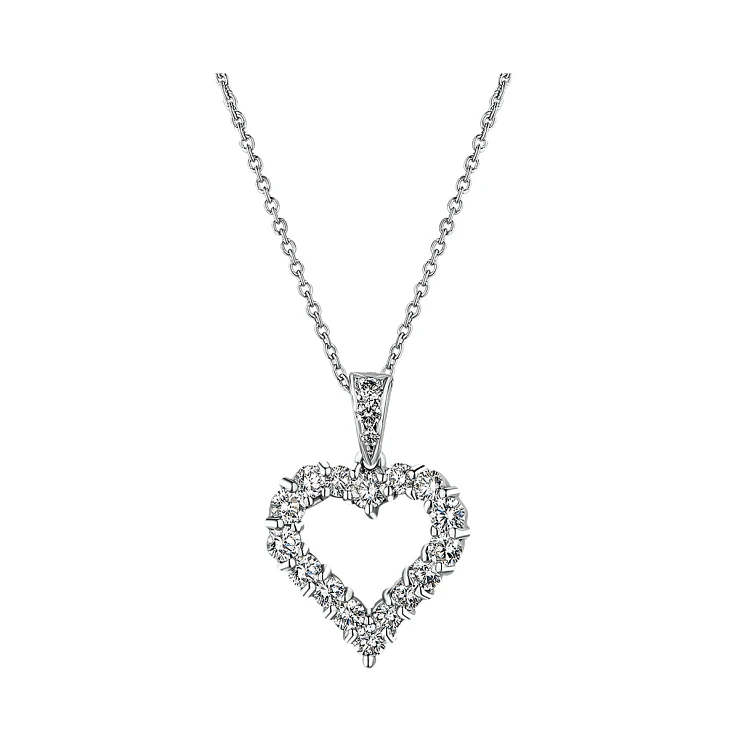 Украшение Graff  Diamond Heart Silhouette Pendant  RGP048 