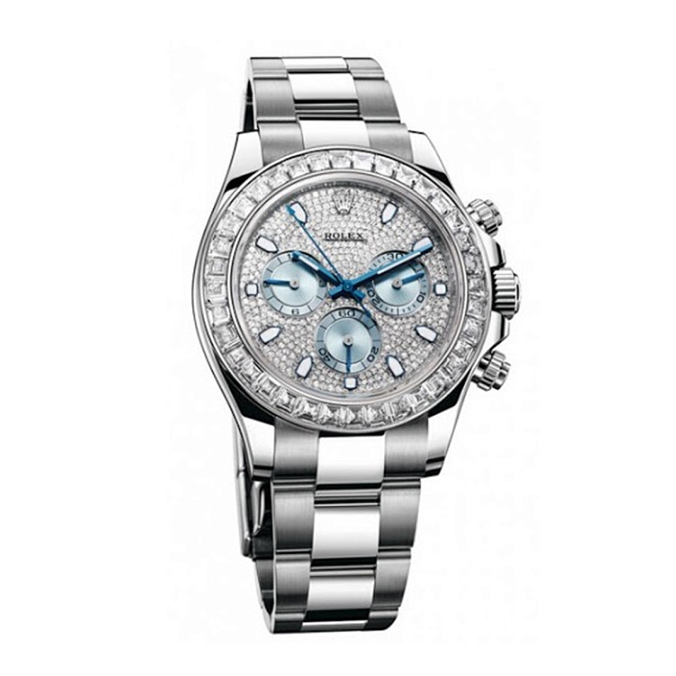 Часы Rolex  Daytona Platinum Diamond Bezel Dial  116576TBR