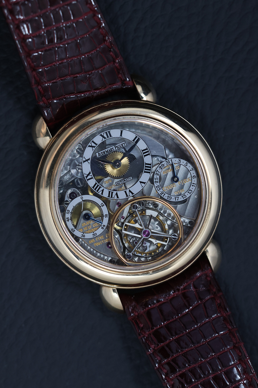 Часы Audemars Piguet  Jules Openworked Tourbillon  25718OR