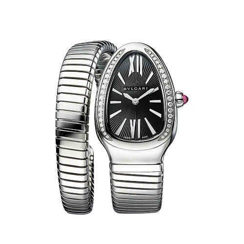 Часы Bvlgari  Serpenti Tubogas Steel And Diamonds  103524