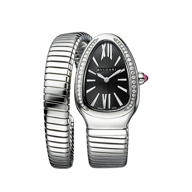Часы Bvlgari  Serpenti Tubogas Steel And Diamonds  103524