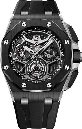 Заказать Audemars Piguet  Royal Oak Offshore Selfwinding Tourbillon Chronograph  26622CE.OO.D002CA.01