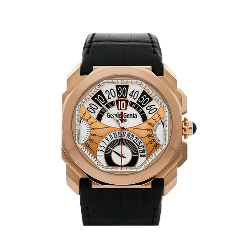 Часы Gerald Genta  Octo Chrono Quattro Rose Gold 44,5 ММ  OQC.Z.50