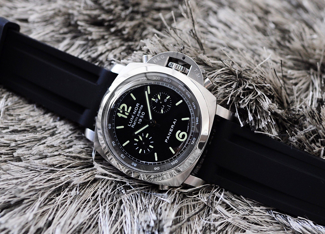 Часовой ремешок Panerai  Ремешок Для Часов Black 44Mm Strap  