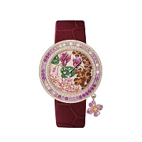Часы Van Cleef &amp; Arpels  Extraordinaire Amour 38Mm Rose Gold  VCARO4JW00