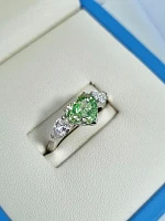 Украшение GIA  Кольцо с бриллиантом 2,01 ct. FLGY/VS1   