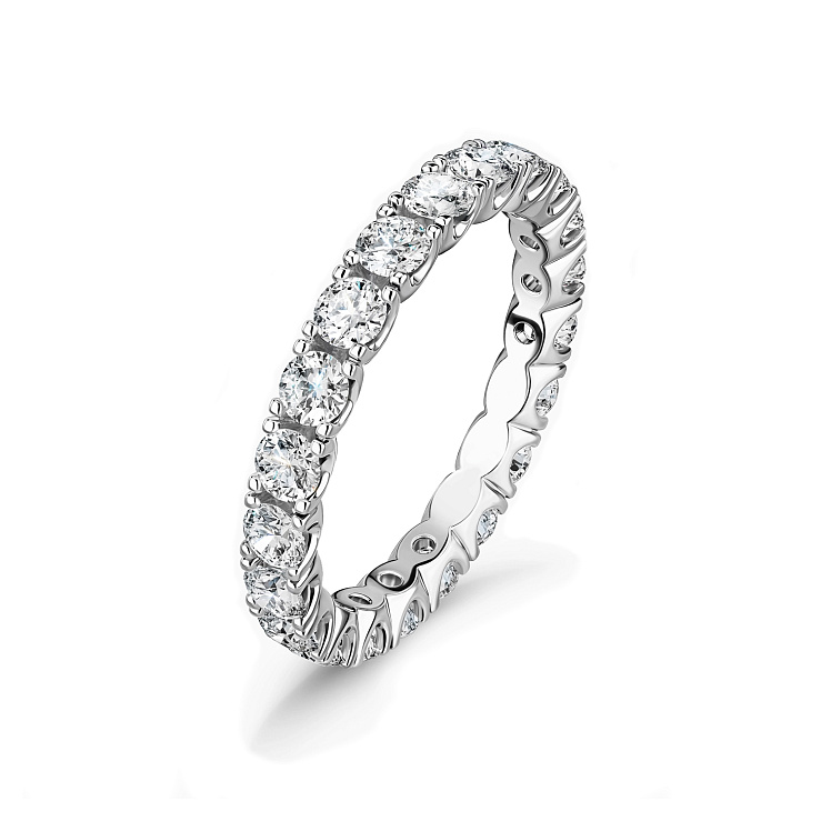 Украшение GIA  Eternity Ring 4,5 ct. D/VVS1 (3 Excellent, NONE)   