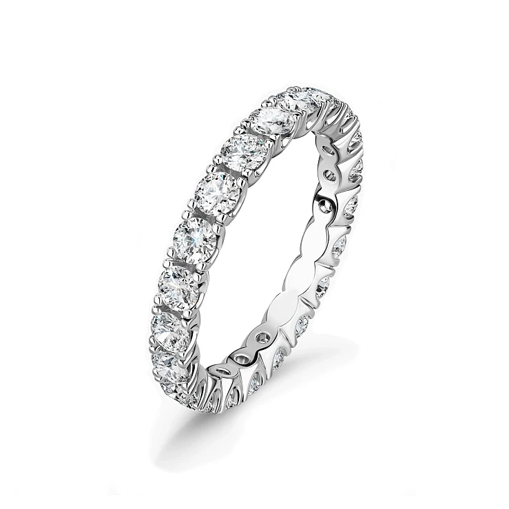 Украшение GIA  Eternity Ring 4,5 ct. D/VVS1 (3 Excellent, NONE)   