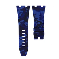 Часовой ремешок Audemars Piguet  Ремешок Для Часов Blue Camo Ap Diver 42Mm Strap  