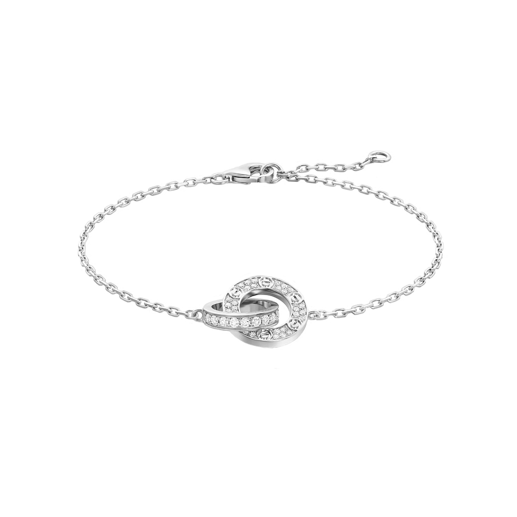 Украшение Cartier  Love Bracelet, On Chain, Paved B6084700  B6084700 
