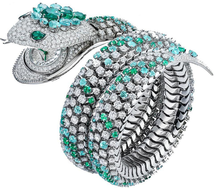 Serpenti Misteriosi Pallini High Jewelry Watch