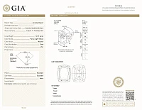 Украшение GIA  Кольцо С Бриллиантом 12,01 Ct. Fly/Vs1   