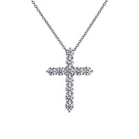 Украшение No Name  Крест с бриллиантами 2,69 ct.   