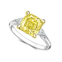 Украшение GIA  Кольцо с бриллиантом 10,03 ct. Fancy Light Yellow/Si1   