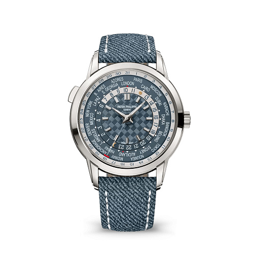 Часы Patek Philippe  Complications World Time Opaline Blue-Gray  5330G-001