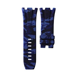 Audemars Piguet Ремешок Для Часов Blue Camo Ap Royal Oak Offshore 44 mm Strap