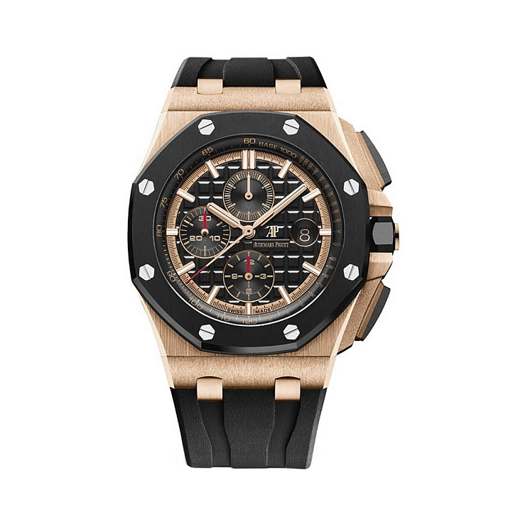 Часы Audemars Piguet  Royal Oak Offshore Chronograph Rose Gold 44Mm  26401RO.OO.A002CA.02