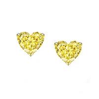 Украшение GIA  Серьги с бриллиантами 1,00/1,01 ct. (Heart Diamonds)   