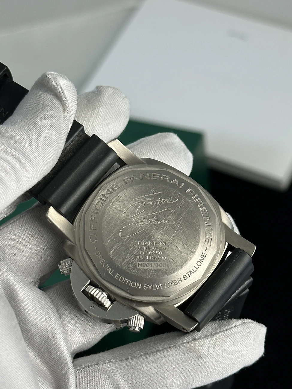 Часы Panerai  Luminor Submersible 1950 Chrono 1000M Slytech - 47 Mm #001  PAM00225