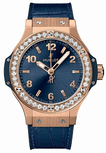 Заказать Hublot  Big Bang Gold Blue Diamonds 38 Mm  361.PX.7180.LR.1204