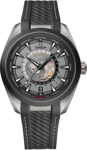 Заказать Omega  Seamaster Aqua Terra 150 M Co-Axial Master Chronometer Gmt Worldtimer 43 Mm  220.92.43.22.99.001