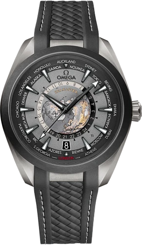 Заказать Omega  Seamaster Aqua Terra 150 M Co-Axial Master Chronometer Gmt Worldtimer 43 Mm  220.92.43.22.99.001