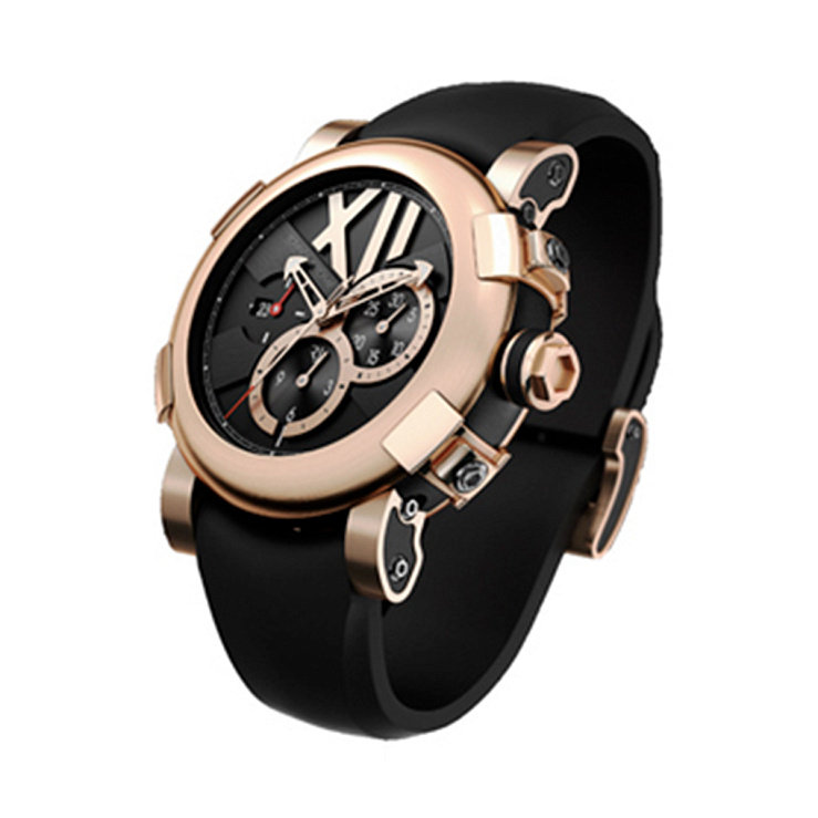 Часы Romain Jerome  Titanic Dna Pink Gold/Black Chrono  CH.T.222BB.00.BB