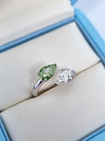 Украшение GIA  Кольцо с бриллиантами 1,01/1,20 ct.   