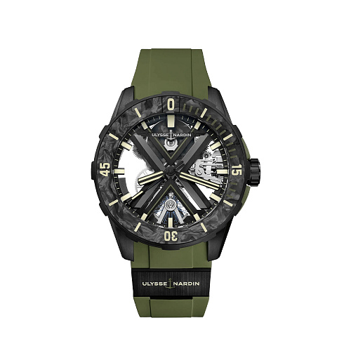 Часы Ulysse N  Diver X Skeleton Ops 44Mm  3723-170-2C/3A 