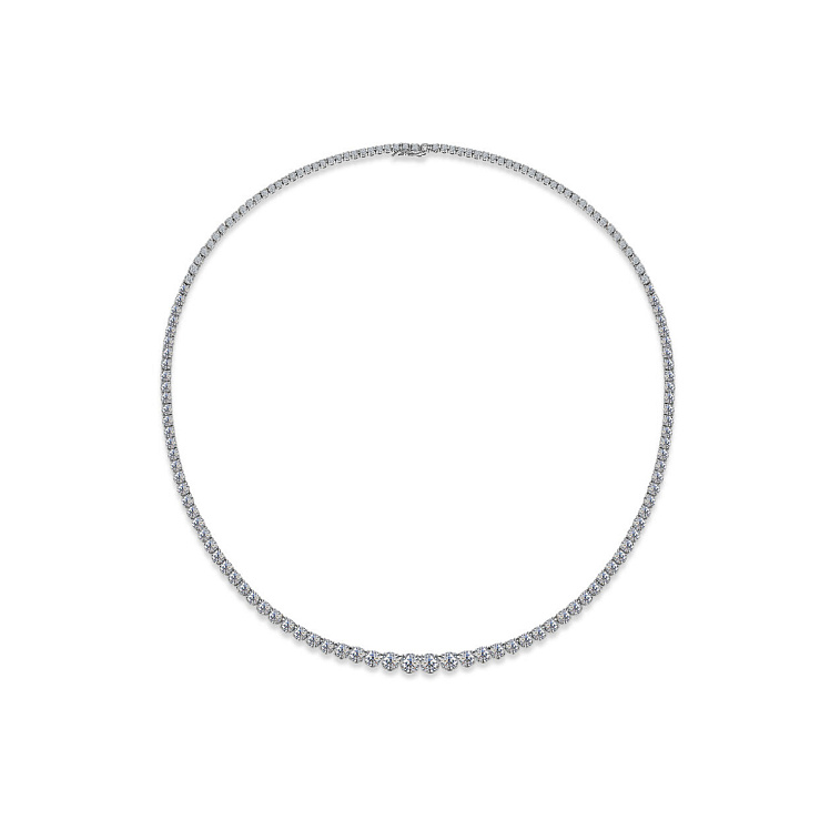 Украшение No Name  Колье с бриллиантами 7,02 ct.   