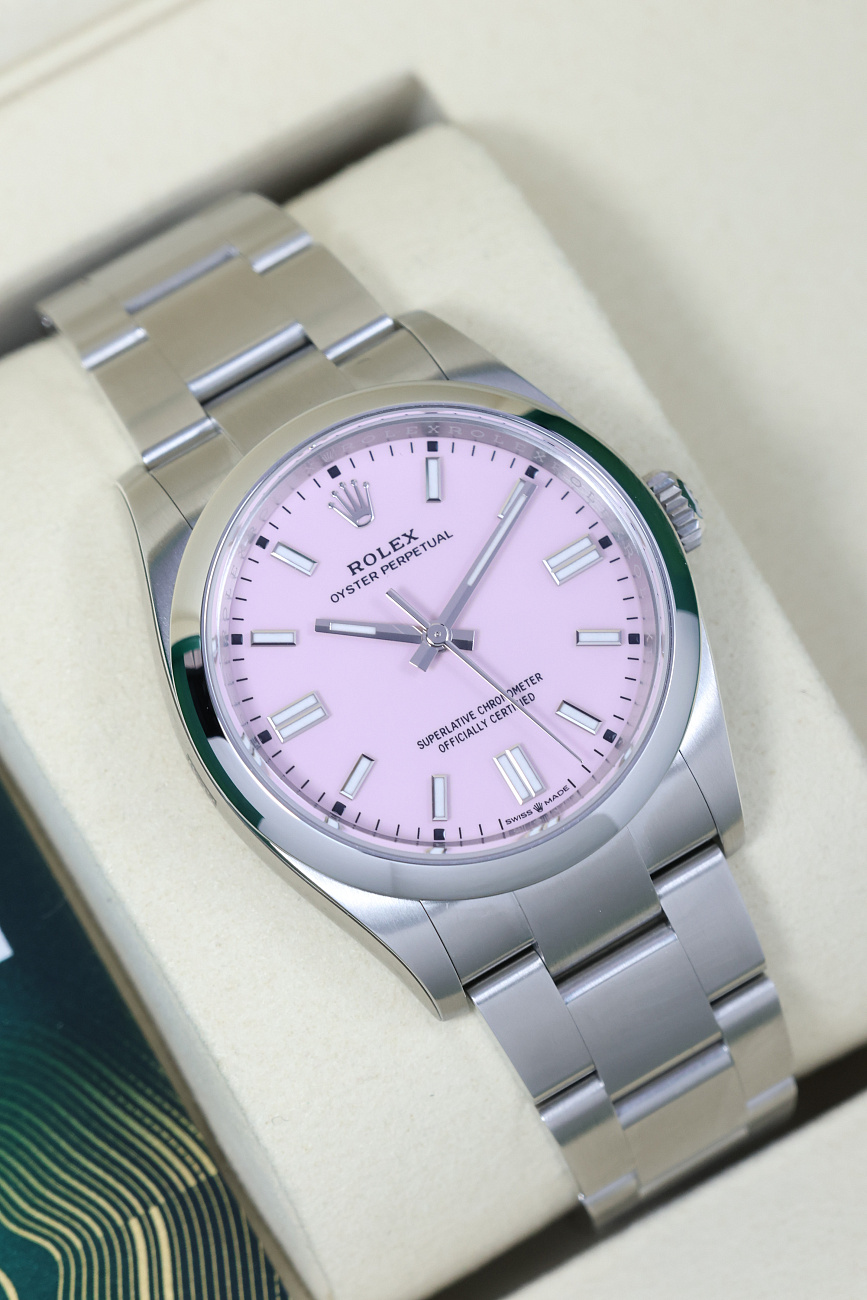 Часы Rolex  Oyster Perpetual 36mm Candy Pink Dial  126000-0008